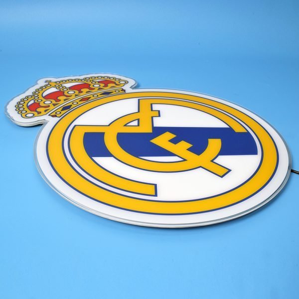Soccer Club Sign LED Light (Madrid) - Image 5