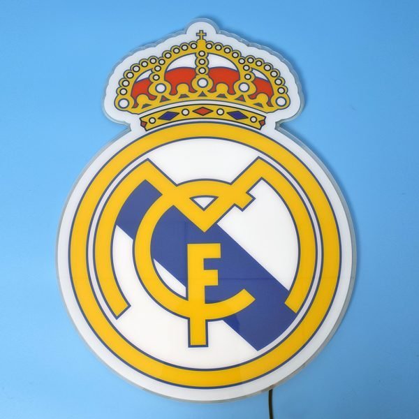 Soccer Club Sign LED Light (Madrid) - Image 4