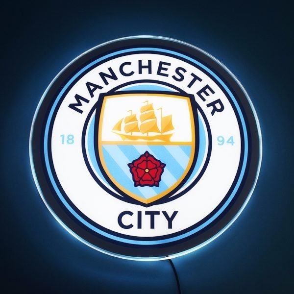 Man city Club Sign LED Lights