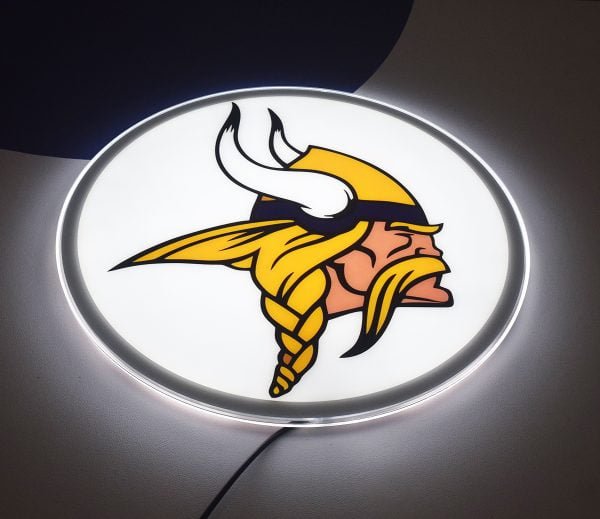 Vikings Football Club Decoration Light - Image 2