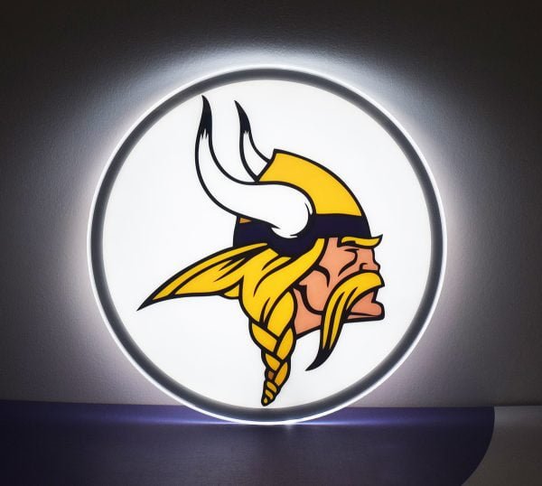 Vikings Football Club Decoration Light