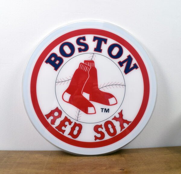 Red Sox Baseball Club Decoration Light - Image 4