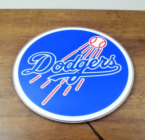 Dodgers Baseball Club Decoration Light - Image 5
