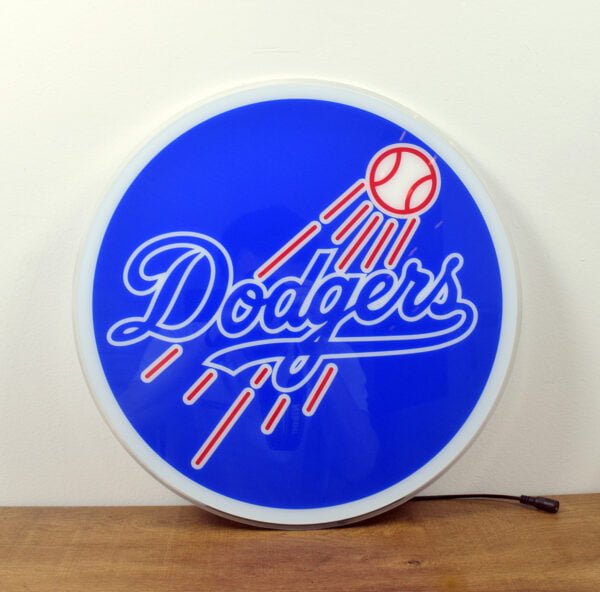 Dodgers Baseball Club Decoration Light - Image 4