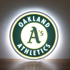 Oakland Baseball Club Decoration Light