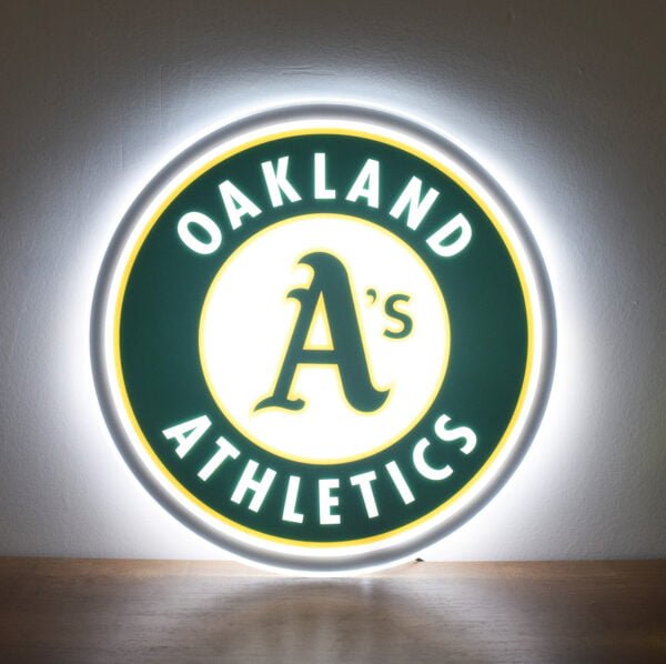 Oakland Baseball Club Decoration Light