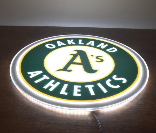 Oakland Baseball Club Decoration Light - Image 3