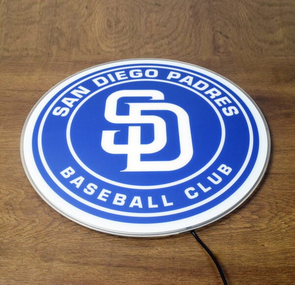 Padres Baseball Club Decoration Light - Image 5