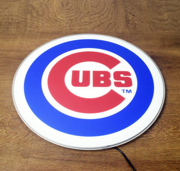 Cubs Baseball Club Decoration Light - Image 5