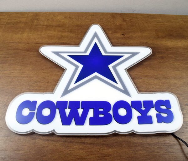 Cowboys Football Club Decoration Light - Image 5