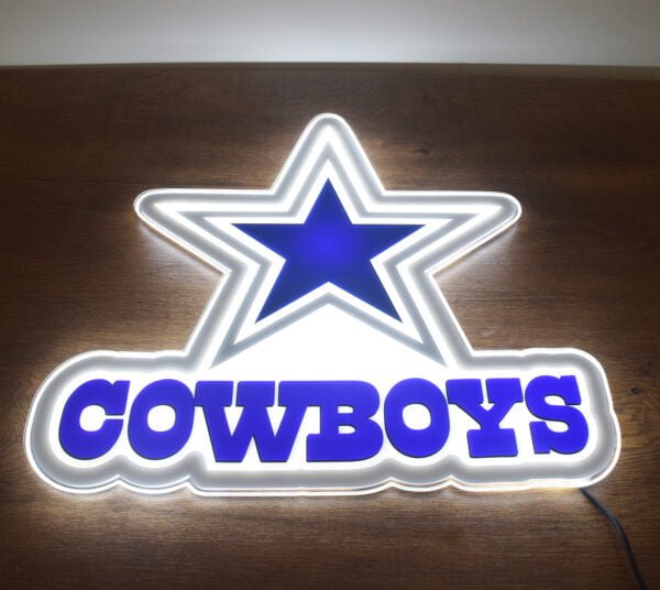 Cowboys Football Club Decoration Light - Image 2