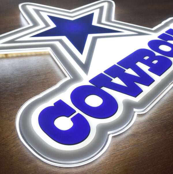 Cowboys Football Club Decoration Light - Image 3