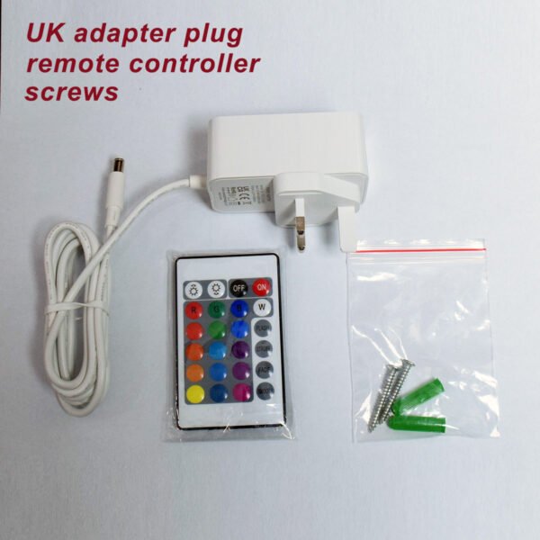 Jersey Light RGB LED Custom Name & Number (the remote not contains a coin battery) - Image 5