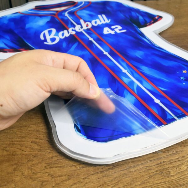 Baseball Jersey Light RGB LED Custom Name & Number (the remote not contains a coin battery) - Image 5