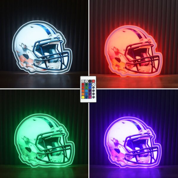 Helmet Light RGB LED (the remote not contains a coin battery) - Image 2