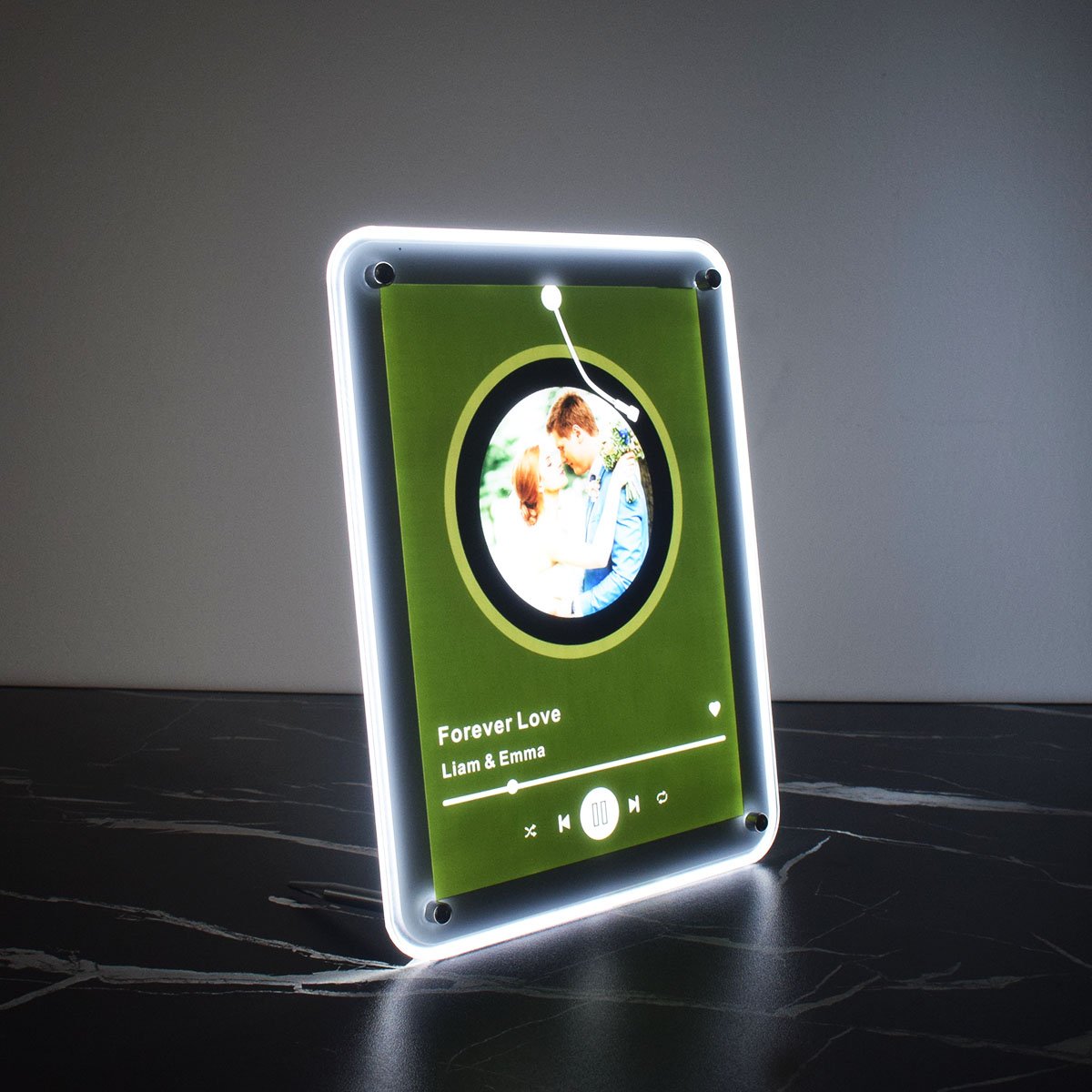 Couples photo light custom music player style B - Image 2