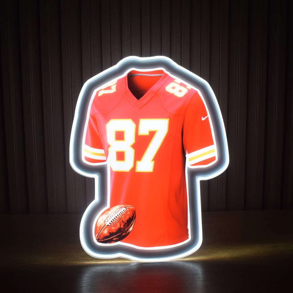 Football Jersey Lights Acrylic LED Night Light (KC)