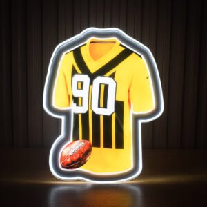 Football Jersey Lights Acrylic LED Night Light (PK)