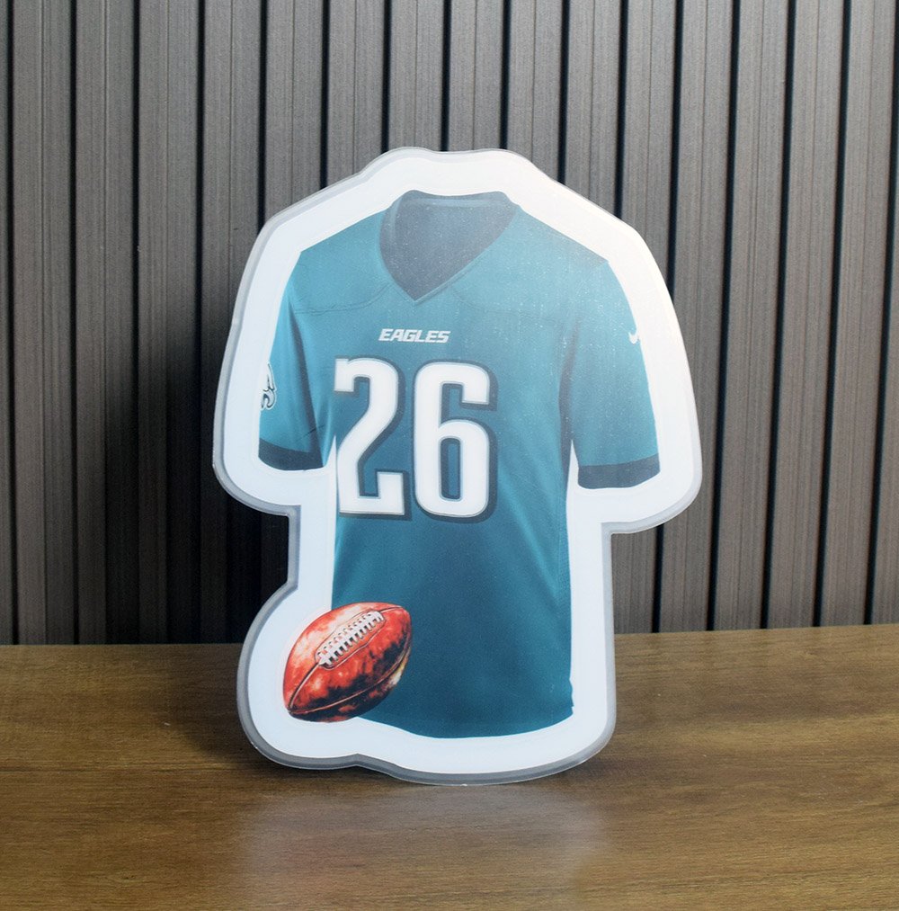 Football Jersey Lights Acrylic LED Night Light(EG) - Image 4