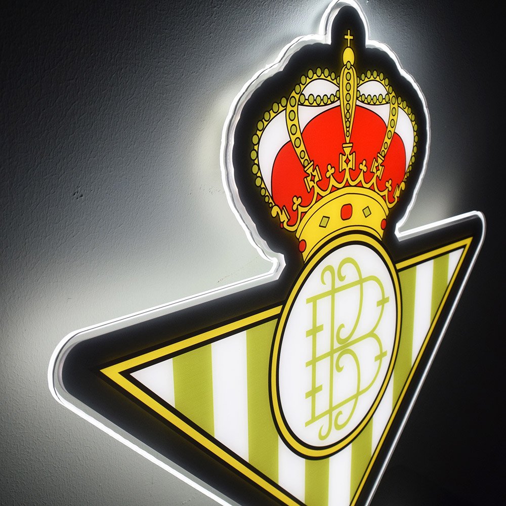 Betis Football Club Sign Decor. LED lights USB for Power - Image 2