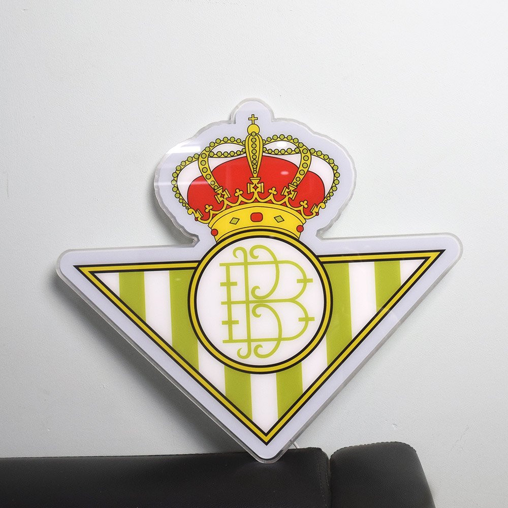 Betis Football Club Sign Decor. LED lights USB for Power - Image 4