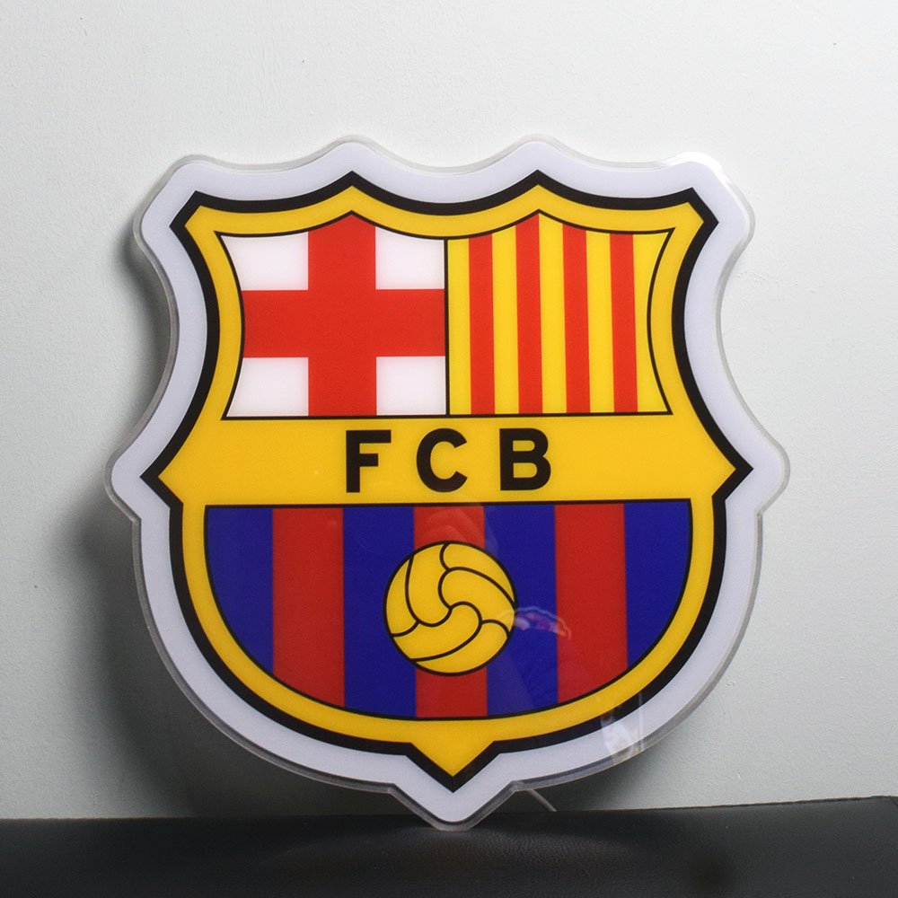 Barce Football Club Sign Decor. LED lights USB for Power - Image 4