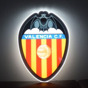 VAL Football Club Sign Decor. LED lights USB for Power