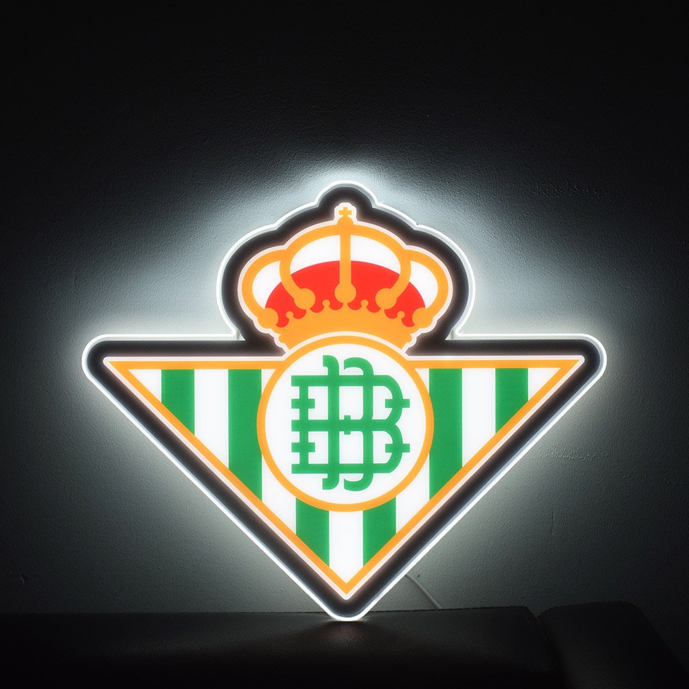 Betis Football Club Sign Decor. LED lights USB for Power