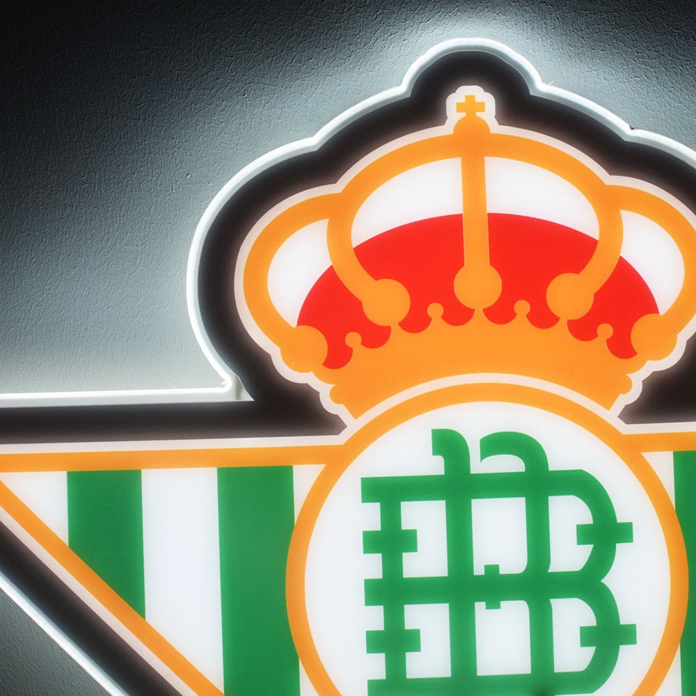Betis Football Club Sign Decor. LED lights USB for Power - Image 3