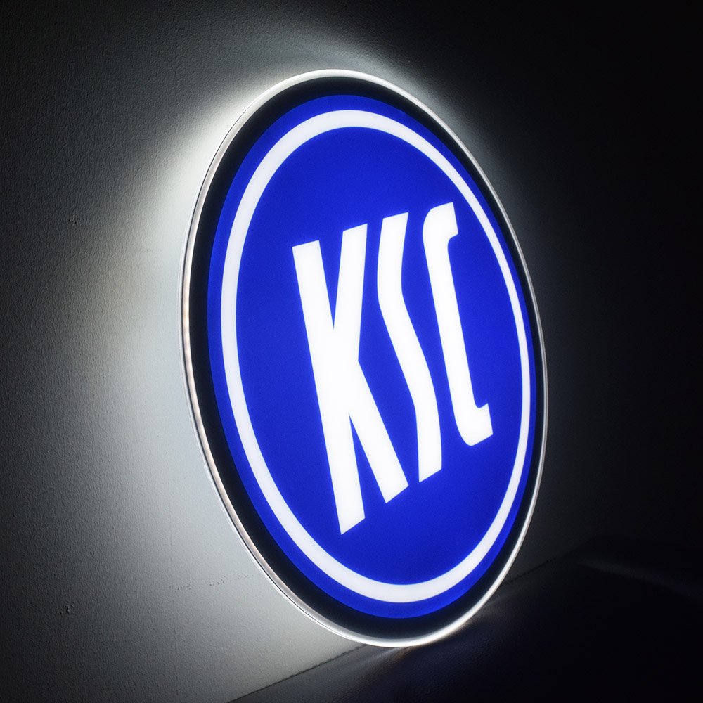 KSC Football Club Sign Decor. LED lights - Image 2