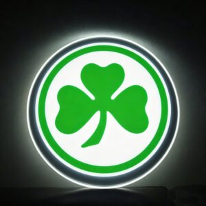 GF Football Club Sign Decor. LED lights USB/Plug in type
