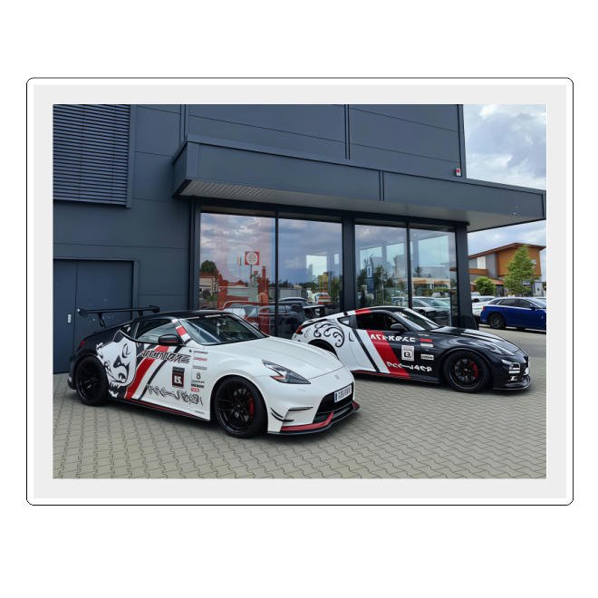 Acrylic LED signs custom type (car photo ver02)